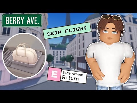 BERRY AVENUE AIRPORT UPDATE SECRETS! ✈️ | Roblox Berry Avenue