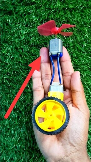 Fan Without Battery 🪫 #tech #experiment #diy