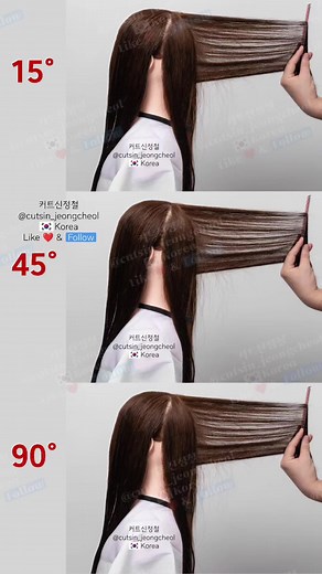 Korean Hair Cutting Techniques for Layered Styles