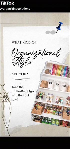 Do you know which organizational style but you are? Let me show you how to take the ClutterBug quiz!🥰 ##clutterbug##clutterbug🦋##clutterbug🐞##clutterbug🐝##clutterbugtest##easyorganizingsolutions