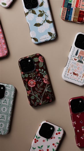 Psst: iPhone cases are back 💝 Find your perfect match, with 20 new patterns and a full range of sizes. #riflepaperco | Rifle Paper Co.