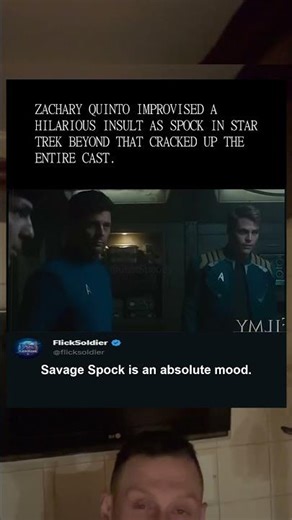 Sofia Boutella wasn't READY for this Star Trek moment! 🖖✨