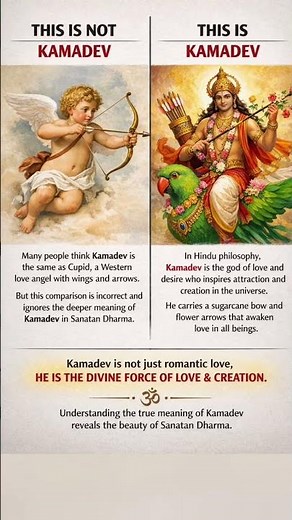 Who is Kamadev? The Hindu God of Love and Desire#Kamadev #SanatanDharma #HinduGods #HinduFacts