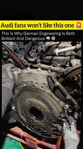 Audi's 3.0-liter V6 TDI Exposes a STUNNING Design Flaw? #shorts #audi #cars #technology #automotive