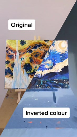 Vincent Van Gogh Illusion Painting Challenge