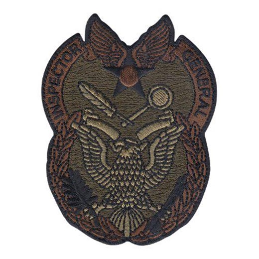 USAF IG OCP Embroidered Patch - United States Air Force Inspector General Scorpion W2 Military Patch - Etsy