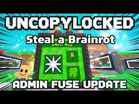 [FUSE ADMIN] Steal A Brainrot Uncopylocked ADMIN FUSE Easy Roblox Studio Tutorial