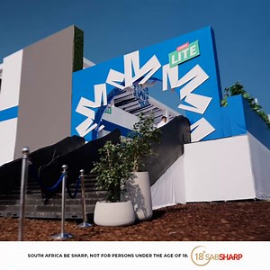 Welcome to The Fan Village with Castle Lite. ❄️​The Extra Cold Castle Lite Flows here and is one of the few places that you can try our Draught In A Can this week.🍺 #CastleLitexLIVGolf #NothingHitsLikeExtraCold