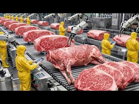Inside a Wagyu Beef Plant: Processing the World’s Most Expensive Meat (Full Process)