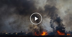 Drone Video Shows Sprawling Colorado Wildfire