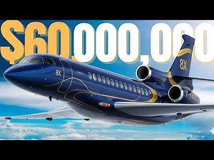 Inside the $60M Falcon 8X: The Silent Jet Only Billionaires Can Fly