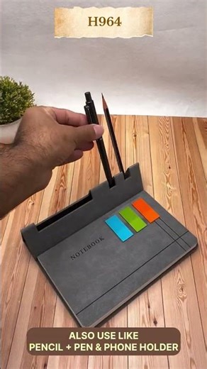 The Ultimate Office Desk Accessory 2in- Premium Notebook & Pen Set Model H964 Corporate Gift Ideas