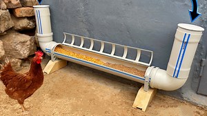 677K views · 14K reactions | Fácil idea pra la elaboración de un comedero para aves de corral / Tuberías de PVC para la elaboración de un comedero fácil y sencillo. | Zootecniabc | Facebook