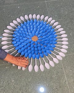 371K views · 1.4K reactions | Amazing plastic spoons craft idea _ Recycling #crafts #art #reusing | Deep's CRAFT | Facebook