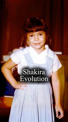 Shakira's Incredible Evolution: Then vs Now 🔥 #shakira #latinpop #popmusic #globalicon #shorts