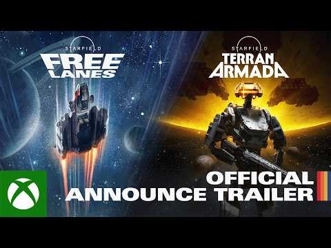 Starfield: Free Lanes & Terran Armada Official Announce Trailer