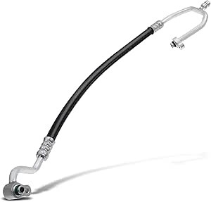 A-Premium A/C Discharge Line Hose Assembly Compatible with Hyundai Genesis, 2013 2014, 3.8L, Petrol, Compressor to Condenser
