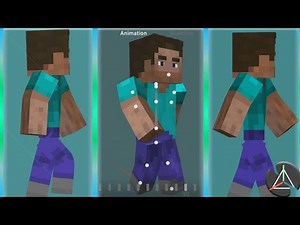 How to Animate a Minecraft Walk Cycle on Mobile Phone (Prisma3D Complete Tutorial)