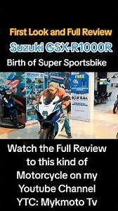 First Look and Full Review on Suzuki GSX-R1000R "Birth of Super Sportsbike😲" #suzukigsxr1000r