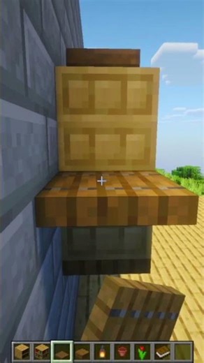 Minecraft Bookshelf Design #minecraft