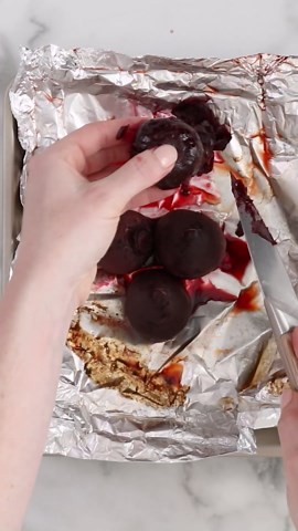 Roasted beets recipe with minimal ingredients and effort