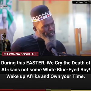 53K views · 2.1K reactions | "We don't need to discuss Easter in the Spiritual context. Easter & Passover is the Political Liberation of the people that are stuck in the slave system. Are we going to be resurrected on Sunday as Afrikans? Free from colonial budgets, free from the colonial systems.?" | Maponga Joshua Quotes | Facebook