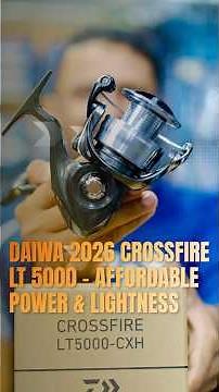 DAIWA 2026 CROSSFIRE LT 5000 – Affordable Power & Lightness for Kerala Fishing 🎣