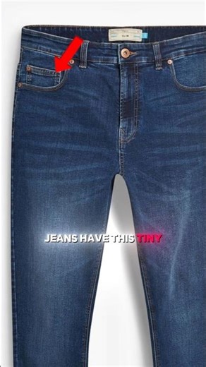 Why do jeans have this tiny pocket?#shorts #history