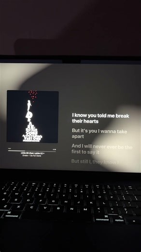 Little Bit ft Lykke Li - Drake (1 Min Extended) #songlyrics #music #lyricflow #drake #lykkeli