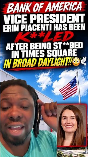 Bank of America VP reportedly stabbed in Times Square in broad daylight. 😳 #bankofamerica #news