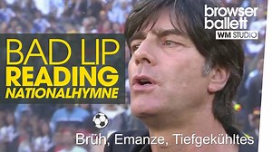 393K views · 1.3K reactions | Wenn Ihr Euch fragt, warum zuletzt alle Nationalspieler die Nationalhymne mitgesungen haben: Wir haben mit Lippenleserin Julia Probst eine lippensynchrone Alternative zum Original entwickelt und sie zum DFB geschickt. | Browser Ballett | Facebook