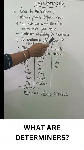 What are Determiners | Determiners class 10 #determiners #englishgrammar