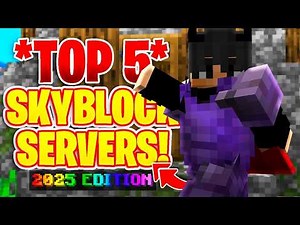 TOP 5 SKYBLOCK SERVERS! *2026 EDITION* | 1.8- 1.20+ | New Minecraft Skyblock Servers