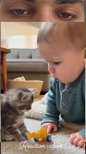 Angry baby #reactionvideo #viralvideochallenge #viralreelschallenge #facebookreelsviral | reaction video