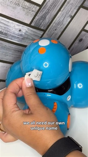 Labeling Dash robots and renaming in Blockly app