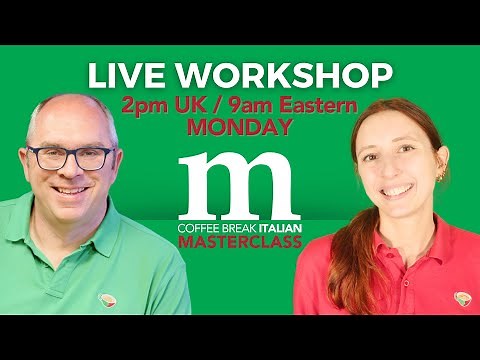 How to use "ne" in Italian - free live workshop from Coffee Break