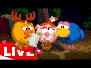 🔴LIVE Смешарики 2D. Отдыхаем со Смешариками