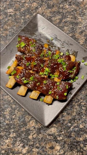Father's Day Sweet & Spicy Japanese BBQ Beef Ribs 🍖🔥🍯 | Sticky, Addictive Asian-Style Ribs