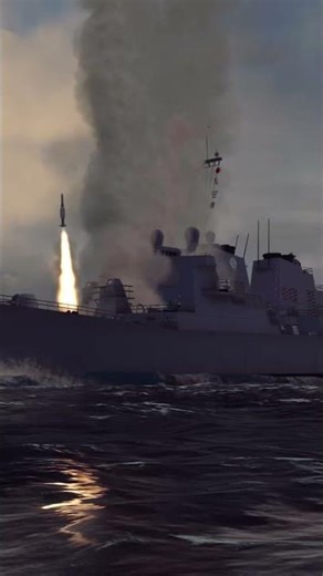 Arleigh Burke Launches Cruise Missile at Sea #USMilitary #Defense