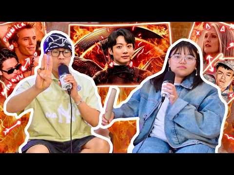 the hunger games but it's kpop idols
