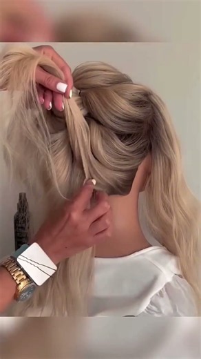 This Updo Hack Changed My Wedding Day #hairstyle #bridal #tutorial