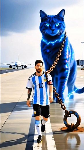 “The Most Surreal AI Football Animation Ever | Messi Neymar Mbappé Ronaldo” #football