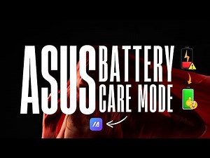 ASUS Battery Care Mode 🔋 | Limit Charging to 80% for Better Battery Life