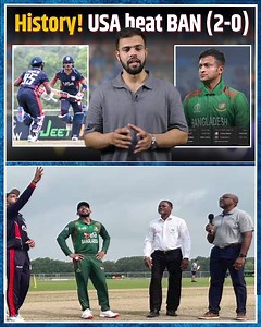 USA vs BAN : USA beat Bangladesh in second T20I, won 3 match series by 2-0 #USAvsBAN #usatoday #BANvsUSA #Bangladesh #USAvBAN #BCB #Cricket #BANvUSA #BDCricket #Bangladesh #Cricket #USAvBAN #langer #kohli #ipl2024 #klrahul #RCB #DC #RCBvsCSK #RCBvsRR #srhvsrr #RRvSRH | CricketBook By Shubhankar