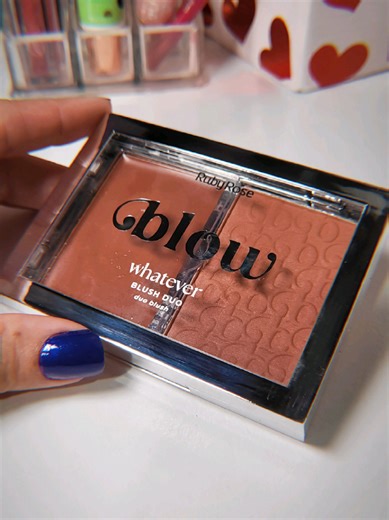 DUO BLUSH BLOW – RUBY ROSE | COR: GETTING READY 🍫🤎✨️ . . . . #rubyrose #maquiagem #blush #foryou #fyp
