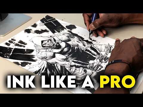 Pro Inking Tips Every Comic Artist Should Know