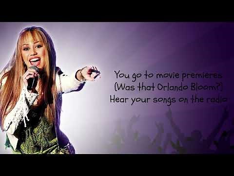 Best of Both Worlds - Miley Cyrus (Hannah Montana Theme Song) - Lyrics