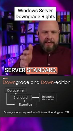 Windows Server Downgrade and Down-edition