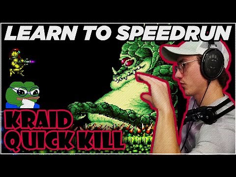 Learn to Speedrun Super Metroid | Kraid Quick Kill