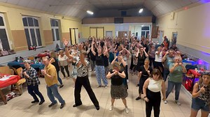 8.4K views · 288 reactions | BEGINNER DANCE   Calum’s Rise  Hope you gonna like it  Really Easy for all the beginners with no Tags or Restarts  Check the link below  Stepsheet : https://www.copperknob.co.uk/stepsheets/186493/calums-rise Official YouTube link : https://youtu.be/UTRc0guBTfQ?feature=shared | Colin Ghys Line Dance Choreography | Facebook